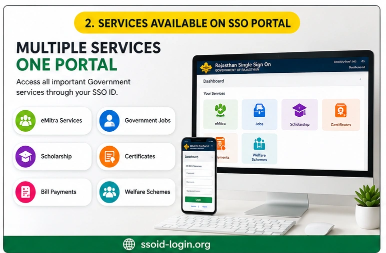 Services Available on SSO Portal

